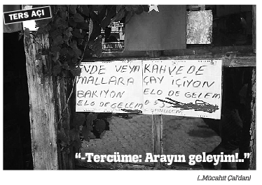 Ayaküstü...